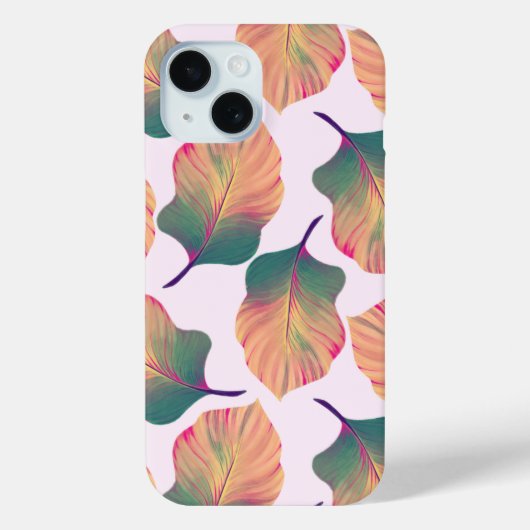 Canna Tropicanna Leaves in Pastel Case-Mate iPhone Case (Achterkant)