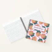 Canna Tropicanna Leaves in Pastel Notitieboek (Binnen)