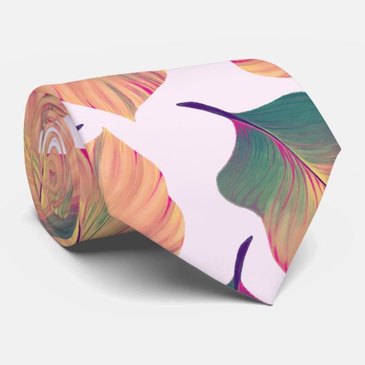 Canna Tropicanna Leaves in Pastel Stropdas (Opgerold)