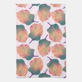 Canna Tropicanna Leaves in Pastel Theedoek