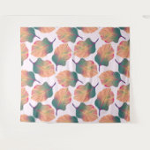 Canna Tropicanna Leaves in Pastel Wandkleed (Voorkant (horizontaal))