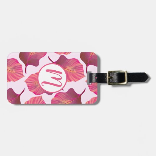 Canna Tropicanna Leaves in Pink Bagagelabel (Voorkant horizontaal)