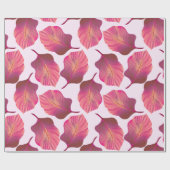 Canna Tropicanna Leaves in Pink Cadeaupapier (Vlak)