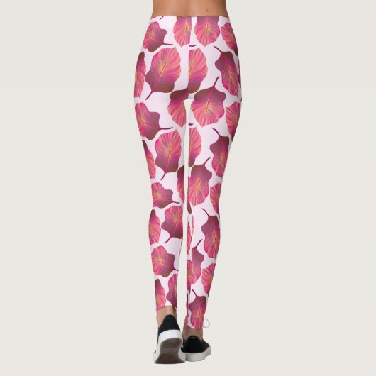 Canna Tropicanna Leaves in Pink Leggings (Achterkant)