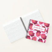 Canna Tropicanna Leaves in Pink Notitieboek (Binnen)