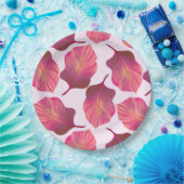 Canna Tropicanna Leaves in Pink Papieren Bordje (Feest)