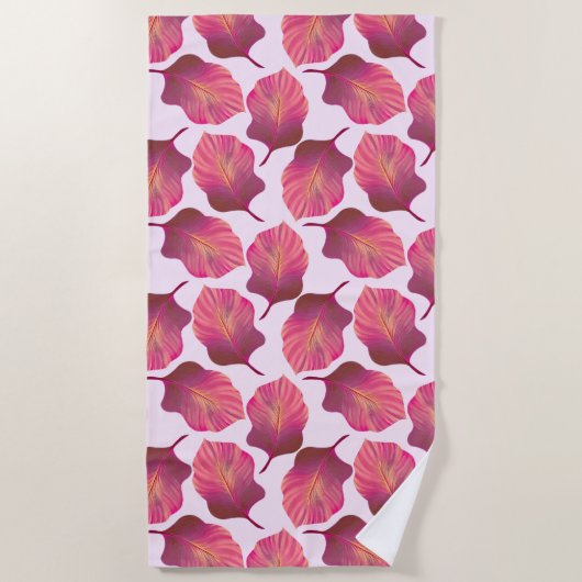 Canna Tropicanna Leaves in Pink Strandlaken (Voorkant)