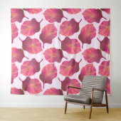 Canna Tropicanna Leaves in Pink Wandkleed (In Situ (horizontaal))