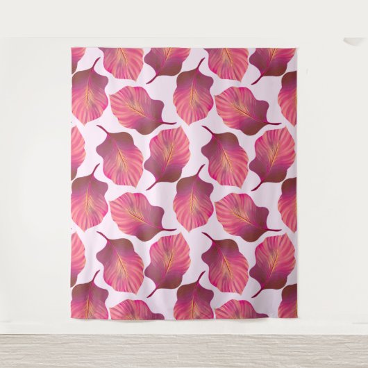 Canna Tropicanna Leaves in Pink Wandkleed (Voorkant)