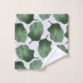 Canna Tropicanna Tropical Leaves, Green Bad Handdoek (Wasdoekje)