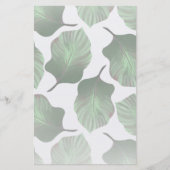 Canna Tropicanna Tropical Leaves, Green Briefpapier (Voorkant)