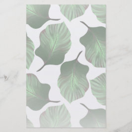 Canna Tropicanna Tropical Leaves, Green Briefpapier