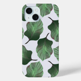 Canna Tropicanna Tropical Leaves, Green iPhone 15 Case