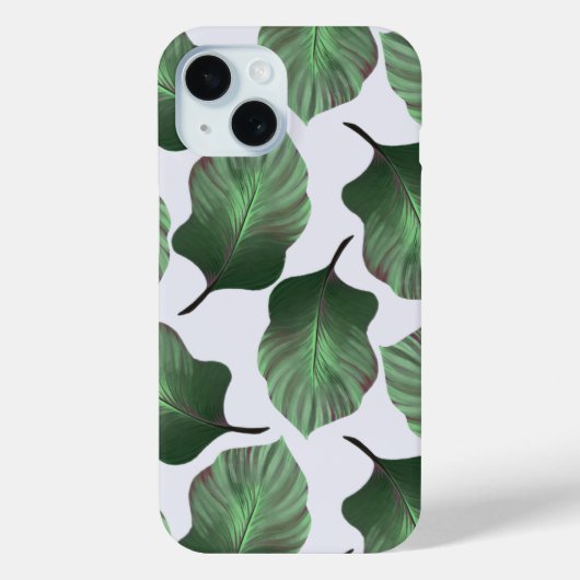 Canna Tropicanna Tropical Leaves, Green Case-Mate iPhone Case (Achterkant)