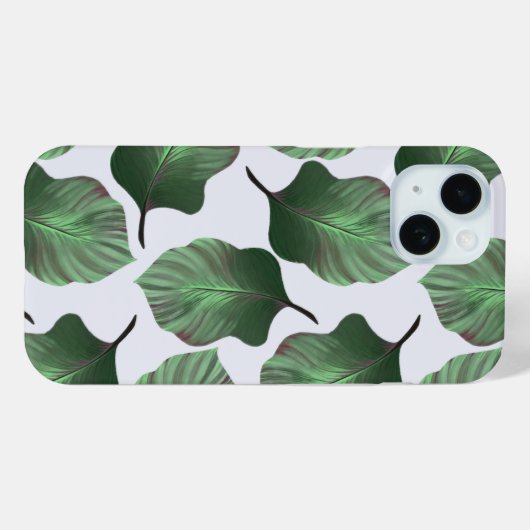 Canna Tropicanna Tropical Leaves, Green Case-Mate iPhone Case (Achterkant (horizontaal))