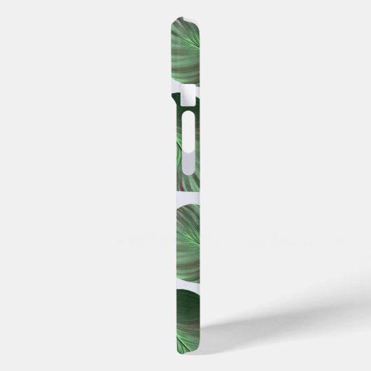 Canna Tropicanna Tropical Leaves, Green Case-Mate iPhone Case (Achterkant / Links)