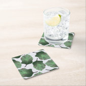 Canna Tropicanna Tropical Leaves, Green Kartonnen Onderzetters (Insitu)