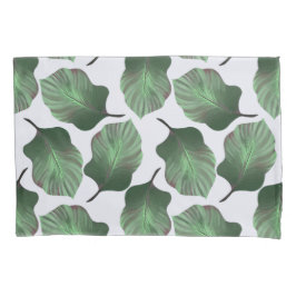 Canna Tropicanna Tropical Leaves, Green Kussensloop