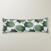 Canna Tropicanna Tropical Leaves, Green Lichaamskussen (Achterkant)