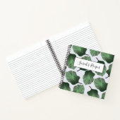 Canna Tropicanna Tropical Leaves, Green Notitieboek (Binnen)