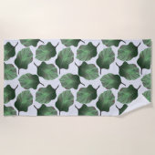 Canna Tropicanna Tropical Leaves, Green Strandlaken (Voorkant)