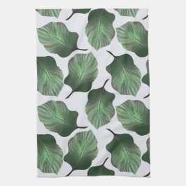 Canna Tropicanna Tropical Leaves, Green Theedoek