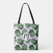 Canna Tropicanna Tropical Leaves, Green Tote Bag (Achterkant)