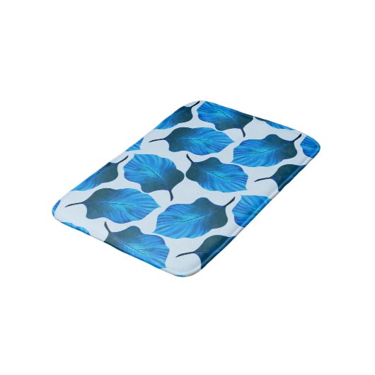 Canna Tropicanna Tropical Leaves in Blue Badmat (Gekanteld)