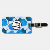 Canna Tropicanna Tropical Leaves in Blue Bagagelabel (Voorkant horizontaal)