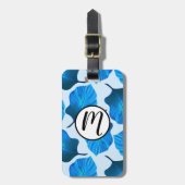 Canna Tropicanna Tropical Leaves in Blue Bagagelabel (Voorkant verticaal)