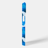 Canna Tropicanna Tropical Leaves in Blue Case-Mate iPhone Case (Achterkant / Rechts)