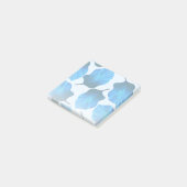 Canna Tropicanna Tropical Leaves in Blue Post-it® Notes (Schuin)