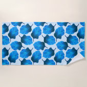 Canna Tropicanna Tropical Leaves in Blue Strandlaken (Voorkant)