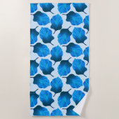 Canna Tropicanna Tropical Leaves in Blue Strandlaken (Voorkant)