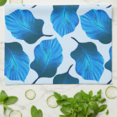 Canna Tropicanna Tropical Leaves in Blue Theedoek (Gevouwen)