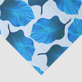 Canna Tropicanna Tropical Leaves in Blue Tissuepapier (Detail)