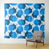 Canna Tropicanna Tropical Leaves in Blue Wandkleed (In Situ (horizontaal))