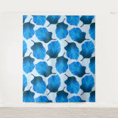 Canna Tropicanna Tropical Leaves in Blue Wandkleed (Voorkant)