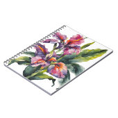 Canna - Waterverf bloemen Notitieboek (Linkerzijde)