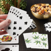Cannabis-| Zazzle_Growshop. Pokerkaarten (Insitu)