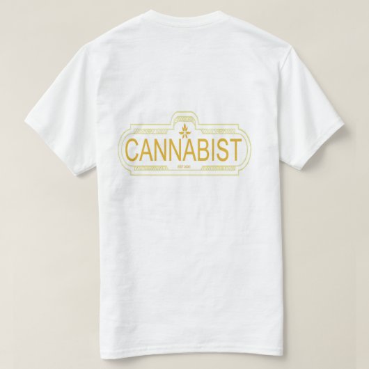 Cannabist T-Shirt (Design achterkant)