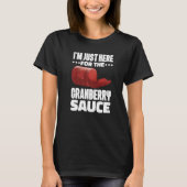 Canned Cranberry Sauce Jellied Happy Thanksgiving  T-shirt (Voorkant)