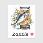 Canned sardines sticker (Vel)