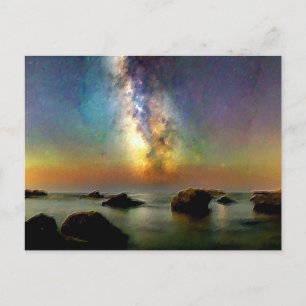 *~* Cannelle Beach AP12 Italia Italië Dusk Postcar Briefkaart