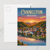 Cannelton USA Briefkaart (Voorkant / Achterkant)