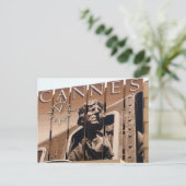 cannenklok briefkaart (Staand voorkant)