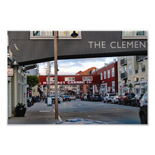 Cannery Row Foto Afdruk (Voorkant)