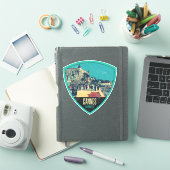 Cannes city France uitzicht croisette Sticker (iPad Cover)
