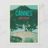 Cannes Cote d'Azur France, uitzicht van Suquet Briefkaart (Voorkant)