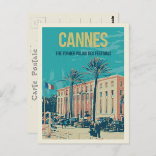 Cannes Cote d'Azur Frankrijk, Palais des Festivals Briefkaart